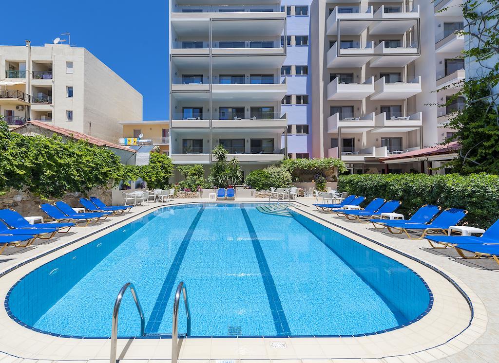 Ilios Beach Hotel Apartments Adults Only Rethymno Esterno foto